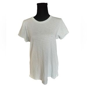 Rag & Bone Mint Green Pima Cotton Tee L Minimalist Quiet Luxury Capsule Wardrobe